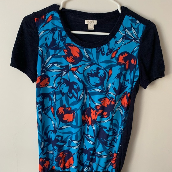 New J.Crew floral T-shirt - Picture 4 of 7
